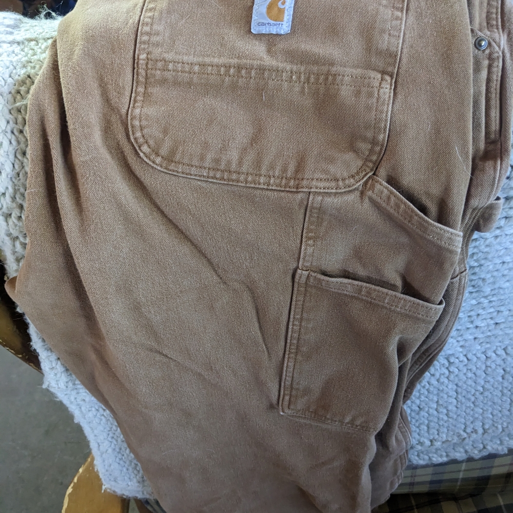 Carhartt Women's Straight Leg Jeans - Tan